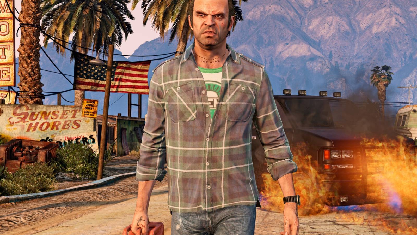 Trevor in Grand Theft Auto 5