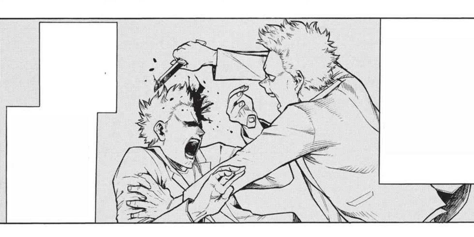 Twice is stabbed by one of his clones - My Hero Academia