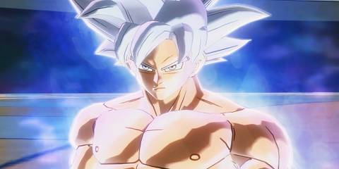 Ultra Instinct Goku in Dragon Ball Xenoverse 2