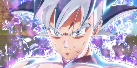 Ultra Instinct Goku in Super Dragon Ball Heroes World Mission