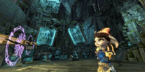 An Asura thinking in Guild Wars 2