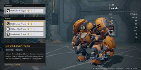 Upgrading one of the mechas - Starbites