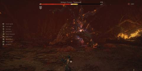 Using Fire Spells Against Reborn Treant Soulwood Wuchang