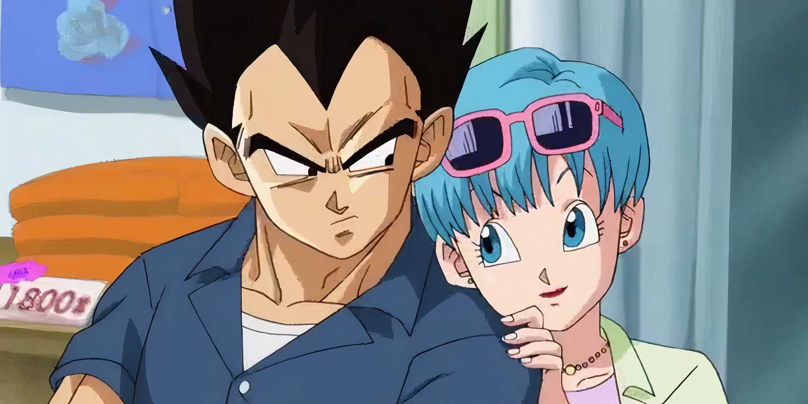 Vegeta and Bullma are together in the Dragon Ball.