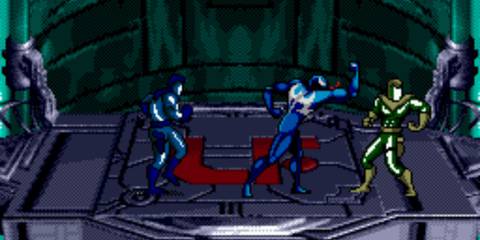 Venom fighting some enemies - Venom and Spider-Man Separation Anxiety