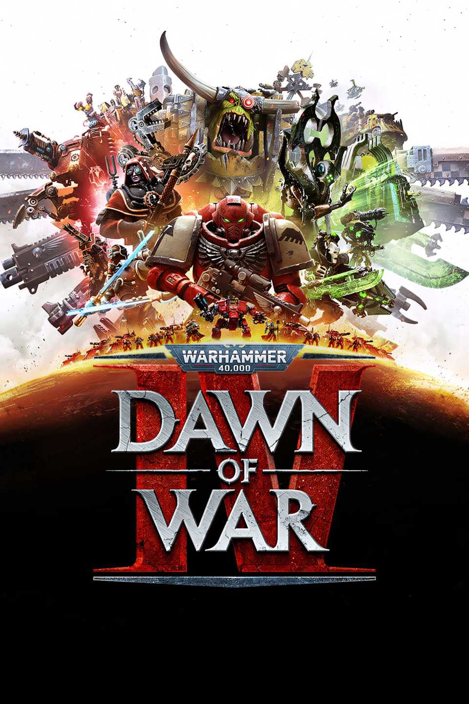Warhammer 40,000 Dawn of War IV Tag Page Cover Art