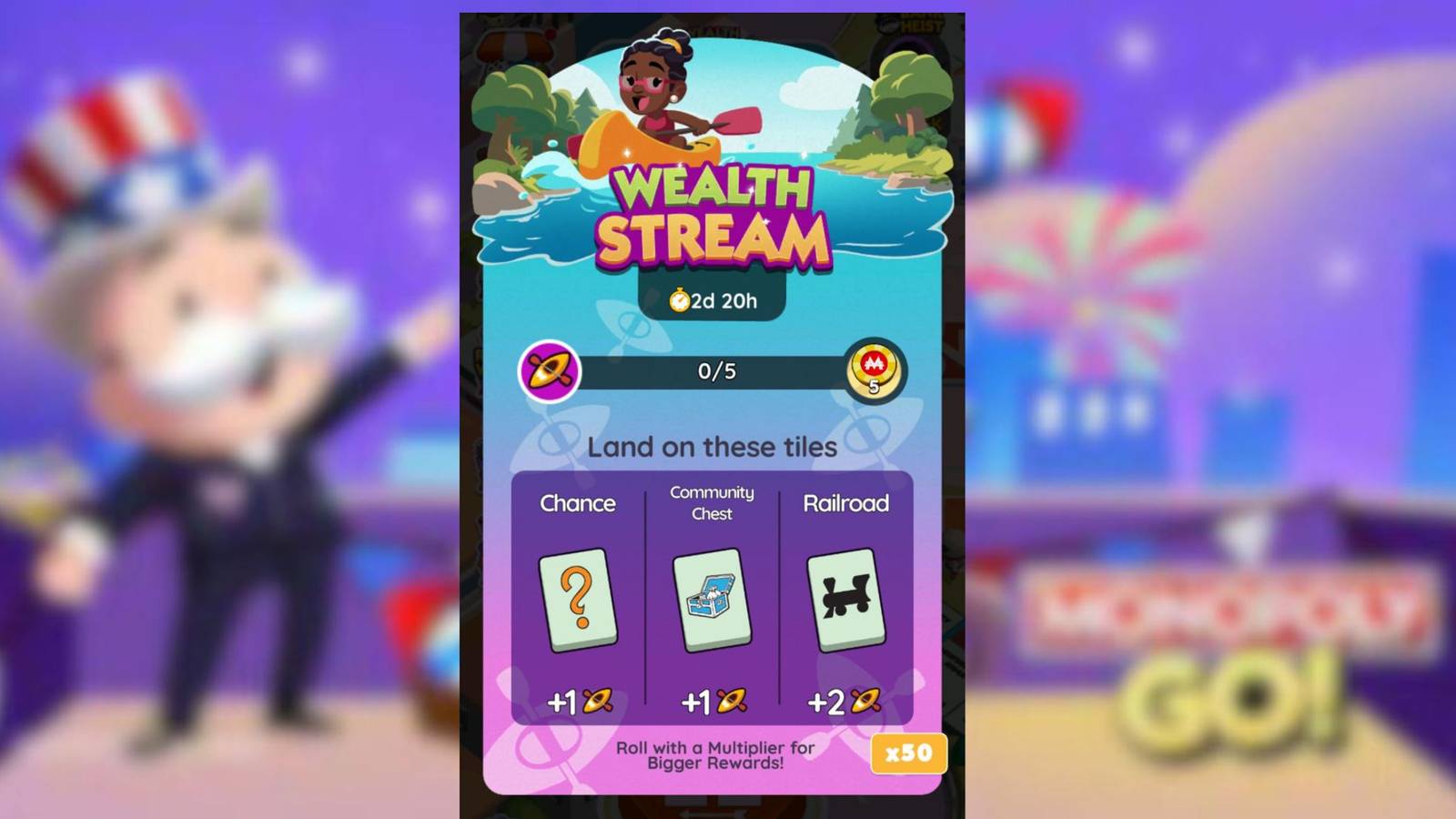 wealth stream monopoly go