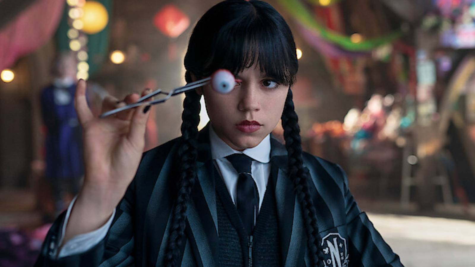 Jenna Ortega as Wednesday Addams in Wednesday season 2