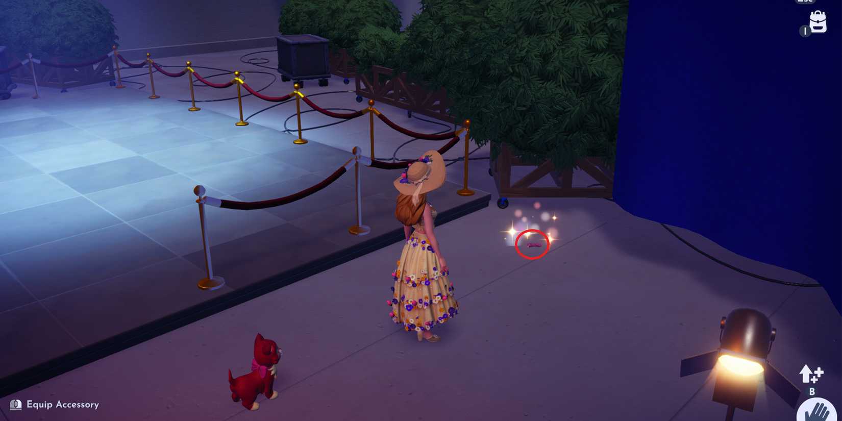 what to do with tiny bowtie in ddv disney dreamlight valley