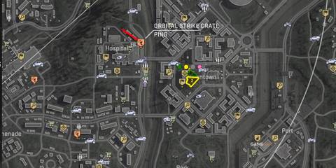 where to find the Satellite Hijack Contracts in Warzone - 2 