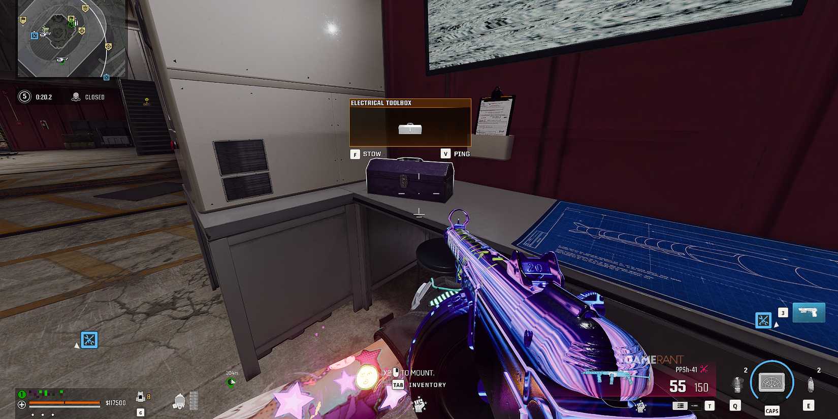 where to find the Stadium Electrical Toolbox in Warzone