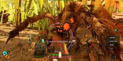 Wolf Spider in Grounded 2