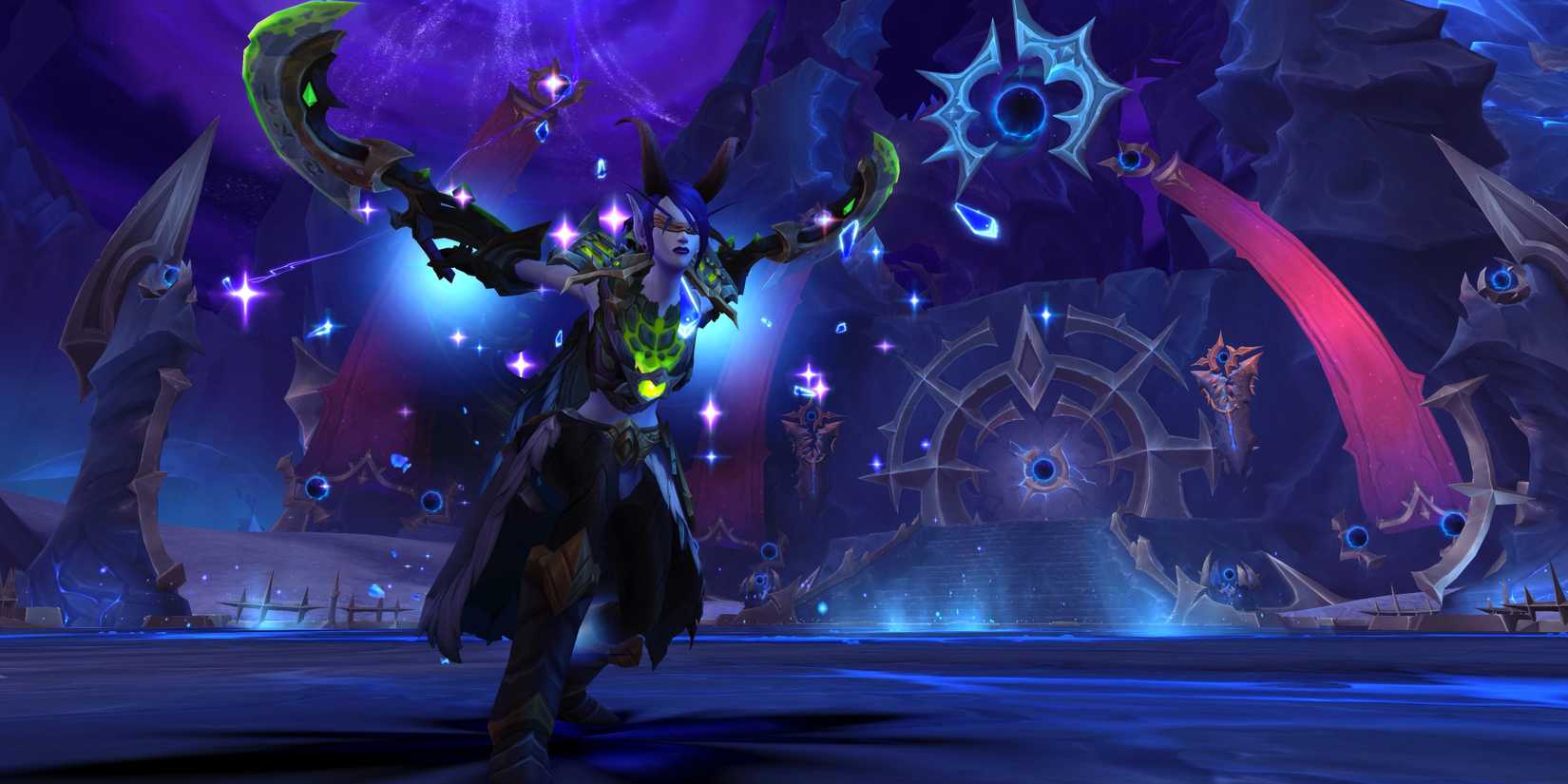 world of warcraft midnight void elf demon hunter