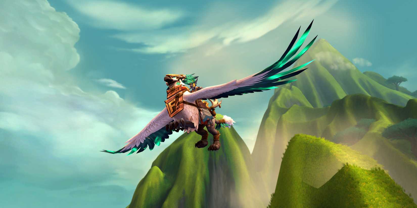 world of warcraft trading post september 2025 high shaman's aerie gryphon