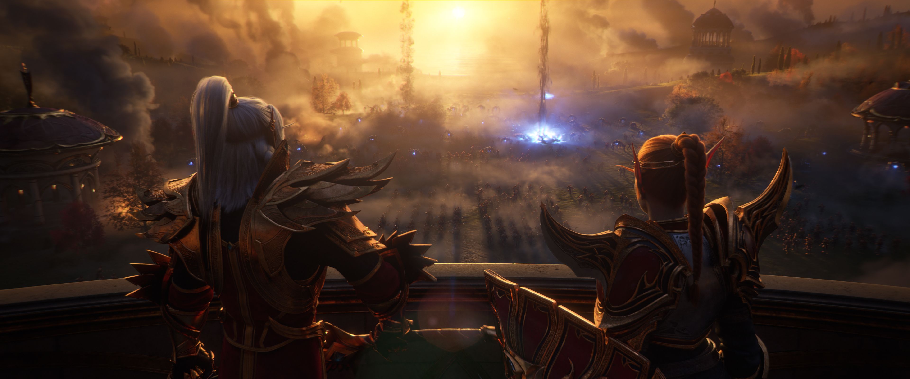 Cena do jogo World of Warcraft: Midnight