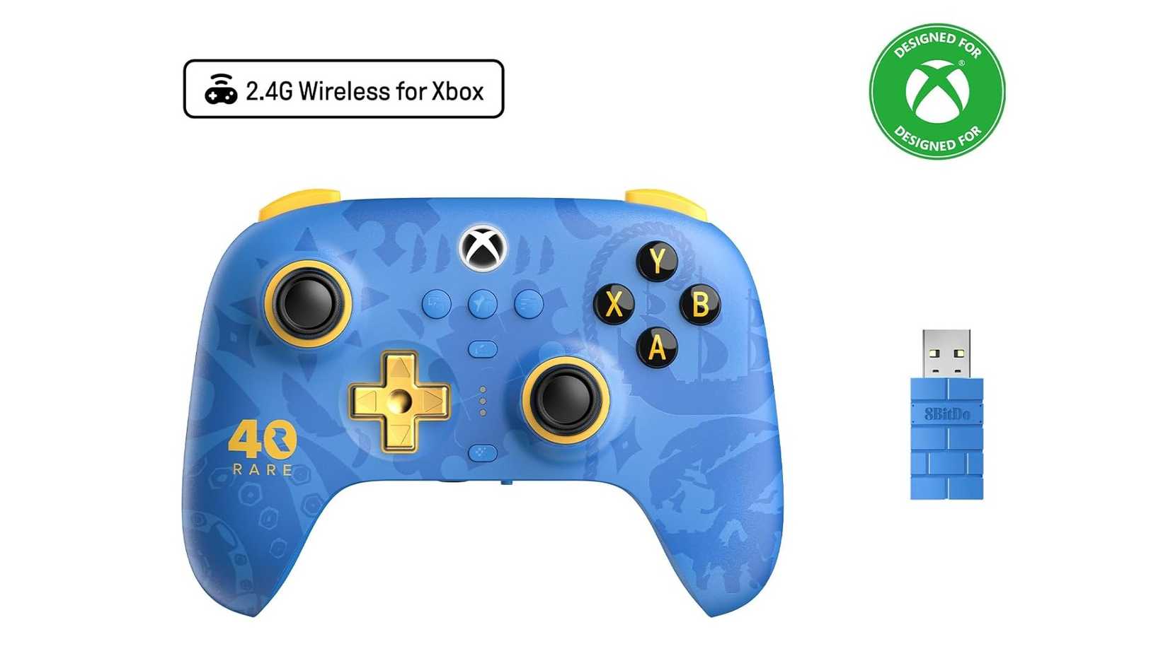 xbox-8bitdo-ultimate-3-mode-rare-40th-anniversary-controller-1