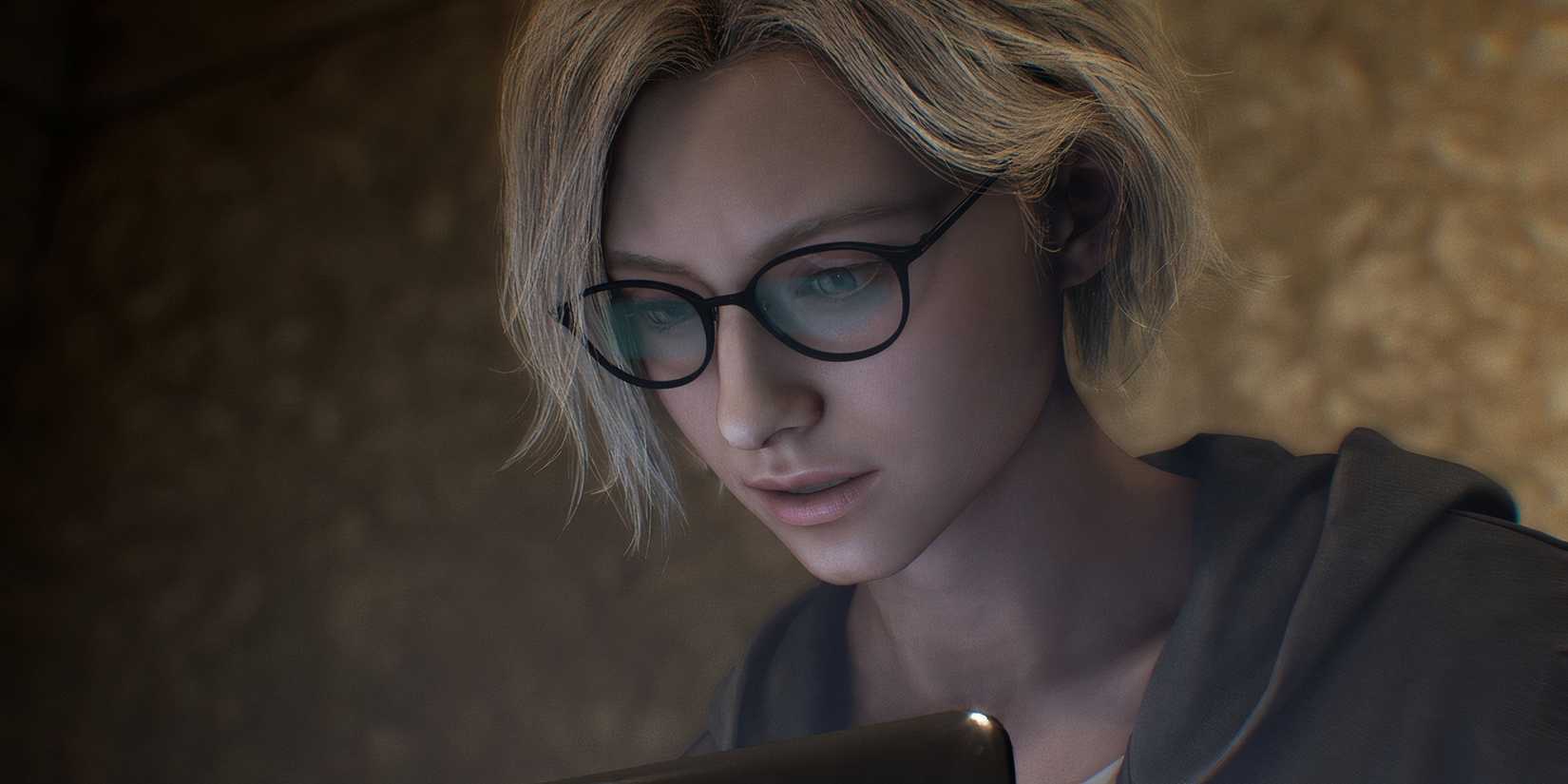 Young Grace in Resident Evil Requiem