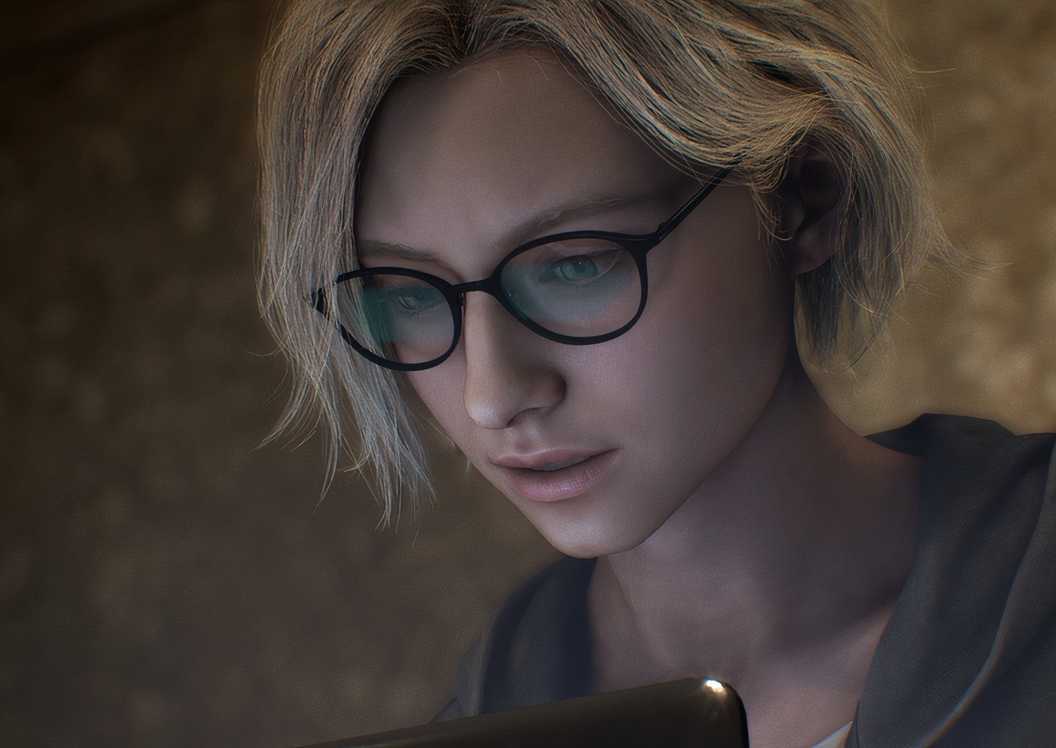 Young Grace in Resident Evil Requiem