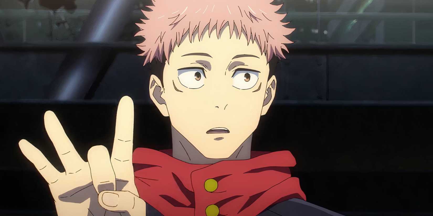 Yuji in Jujutsu Kaisen