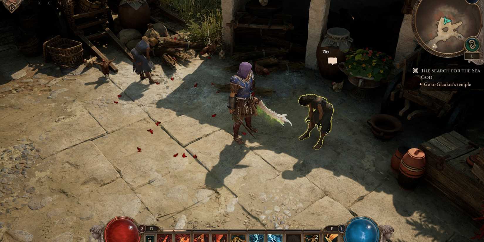 Zita Titan Quest 2 Heroic Spirit World Quest