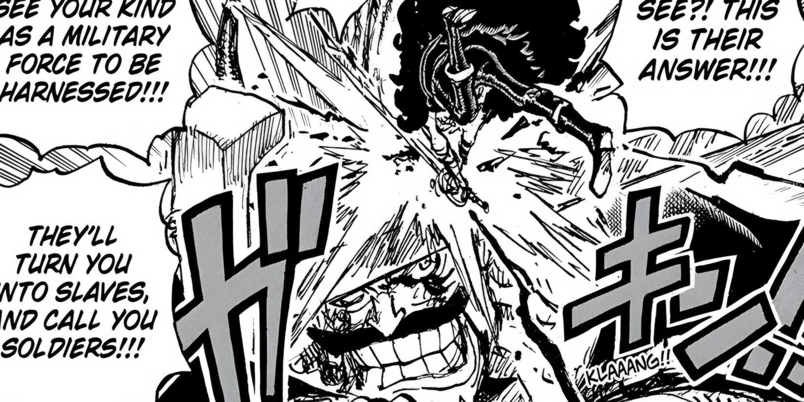 Rocks attacks Harald in elbaf