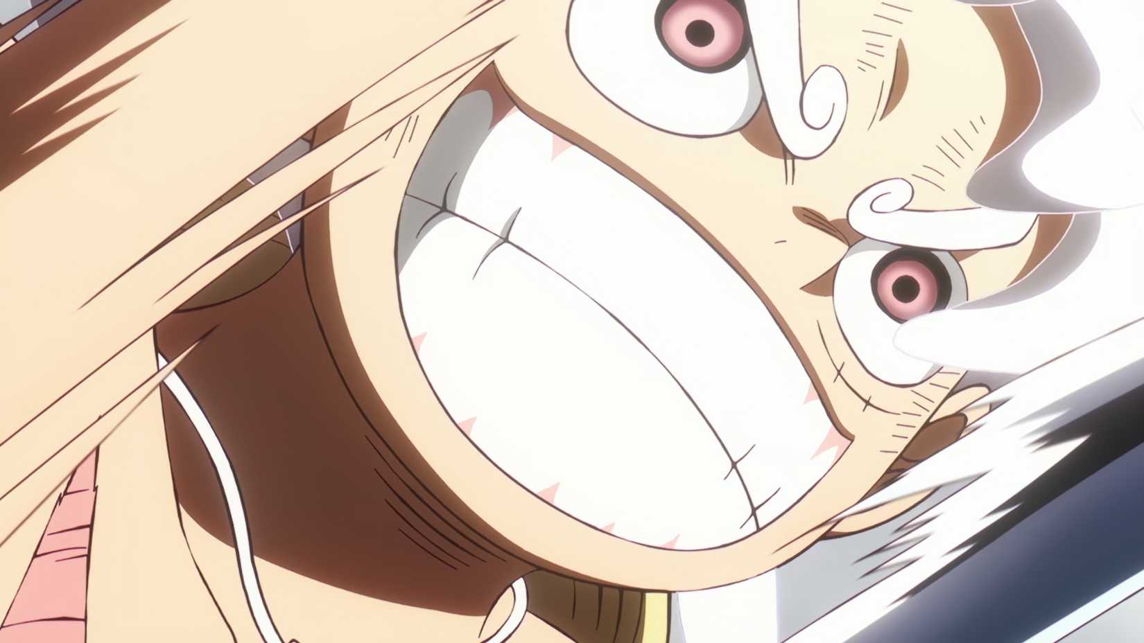 Luffy attacks Saturn one piece episode 1142