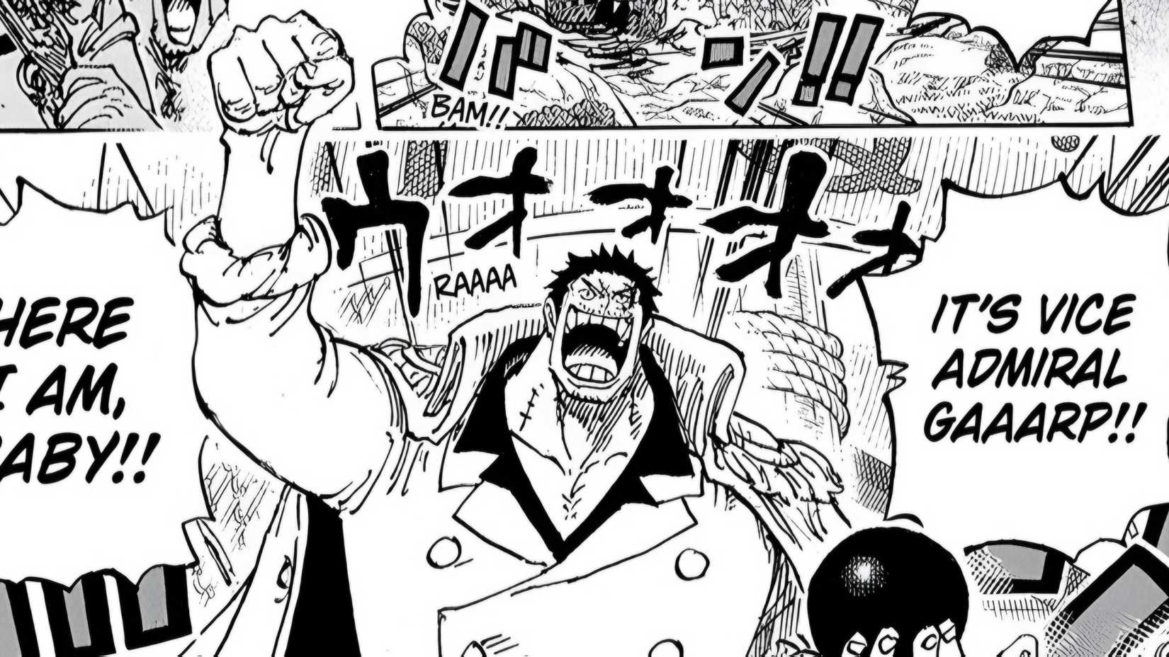 Prime Garp's strength revealed by Oda