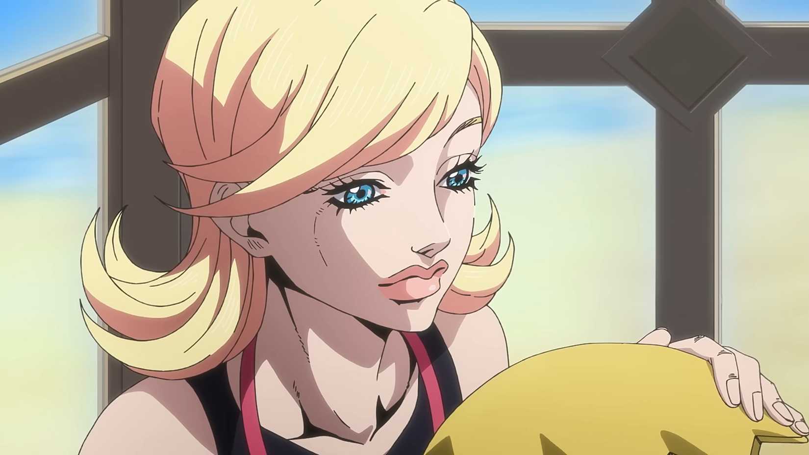 Lucy steele steel Ball Run anime release date