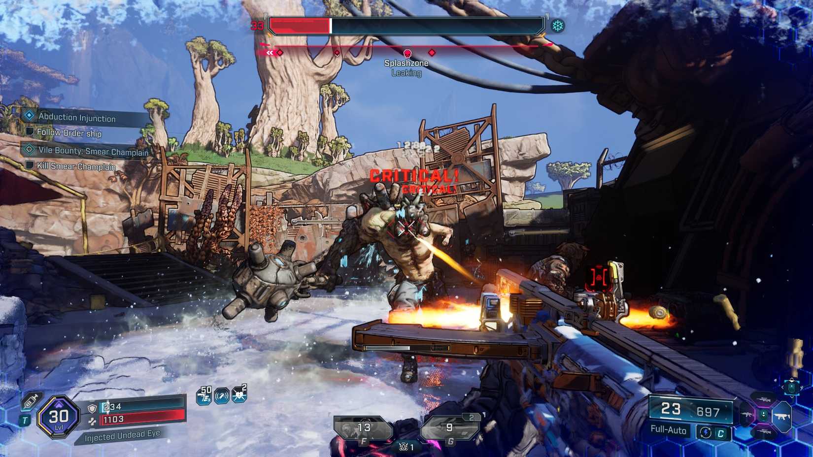 BL4 Splashzone Boss Fight