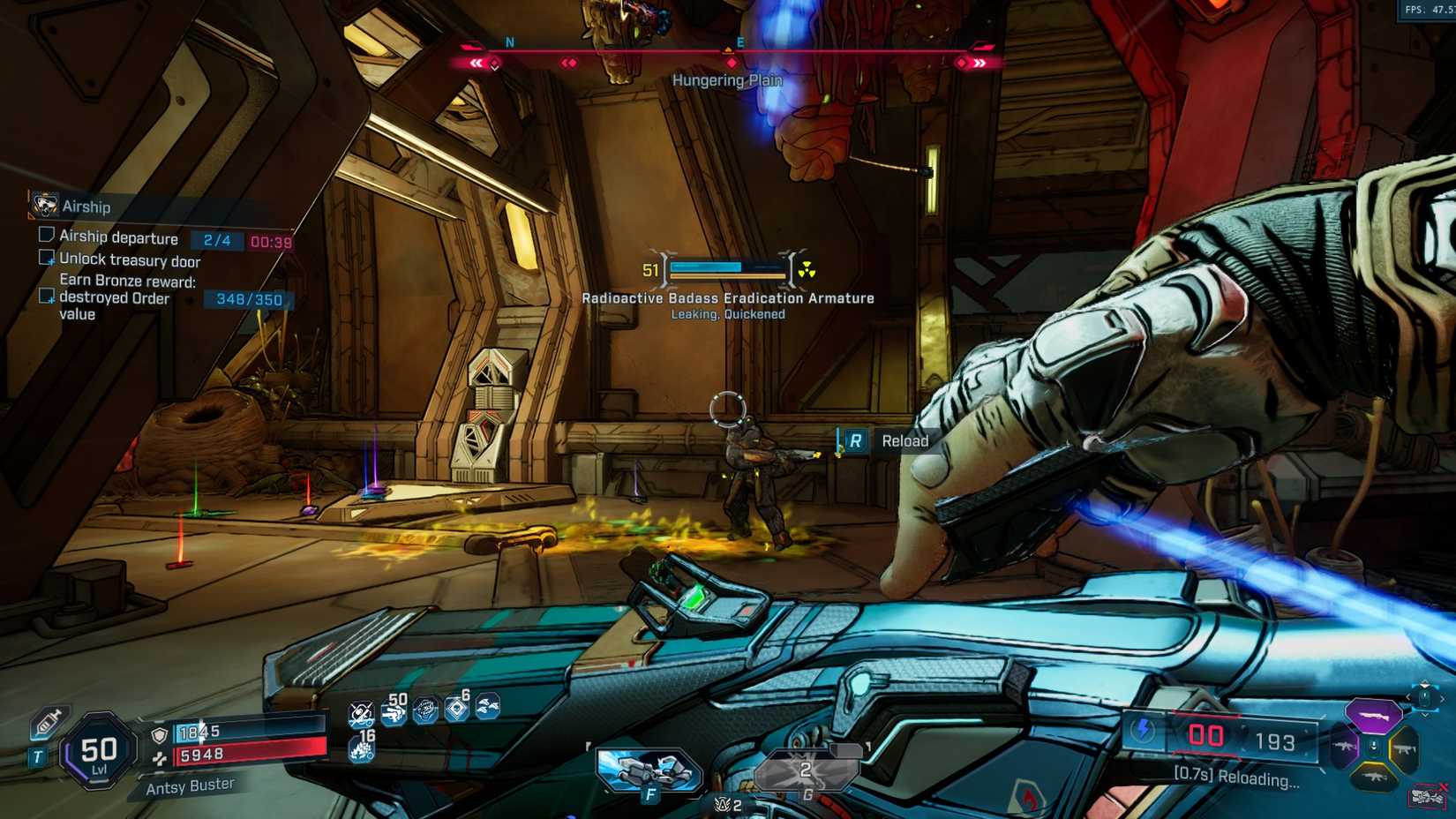 Borderlands 4 Inside an Order Airship