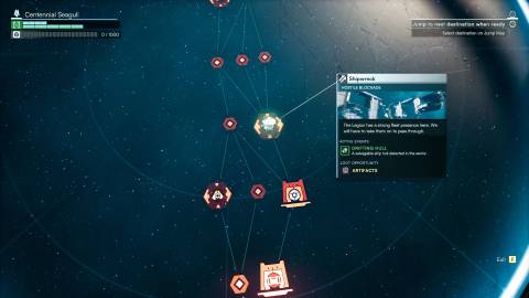 Jump Space Drifting Hull Event