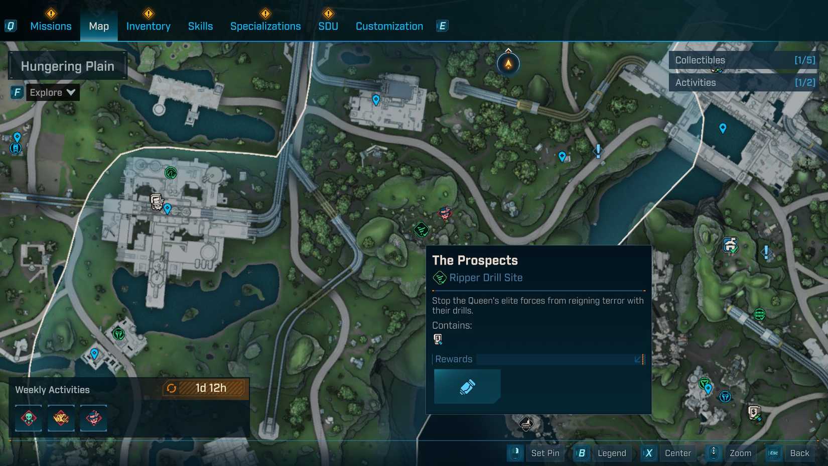 BL4 The Prospects Ripper Drill Site