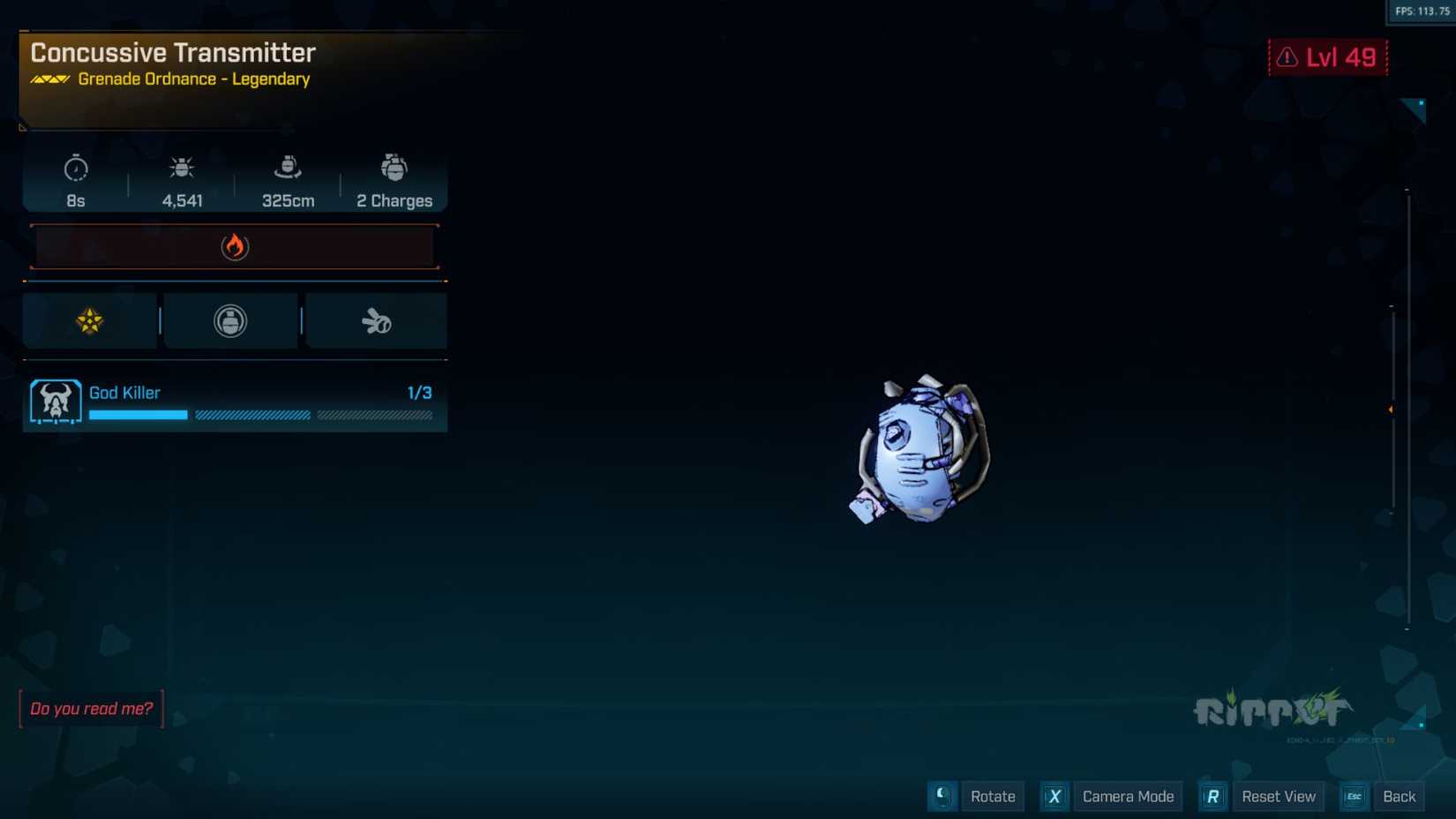 Bl4 Transfer Grenade