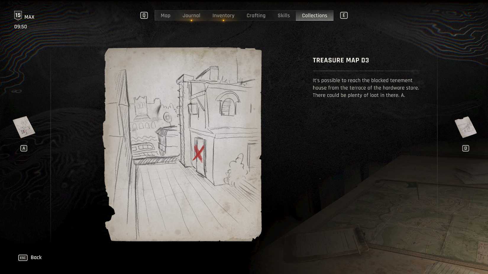 Treasure Map d3 Dying Light The Beast