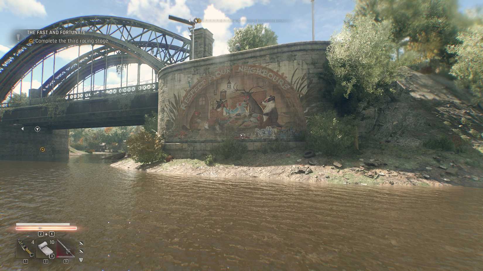Neighbors Mural in Dying Light The Beast