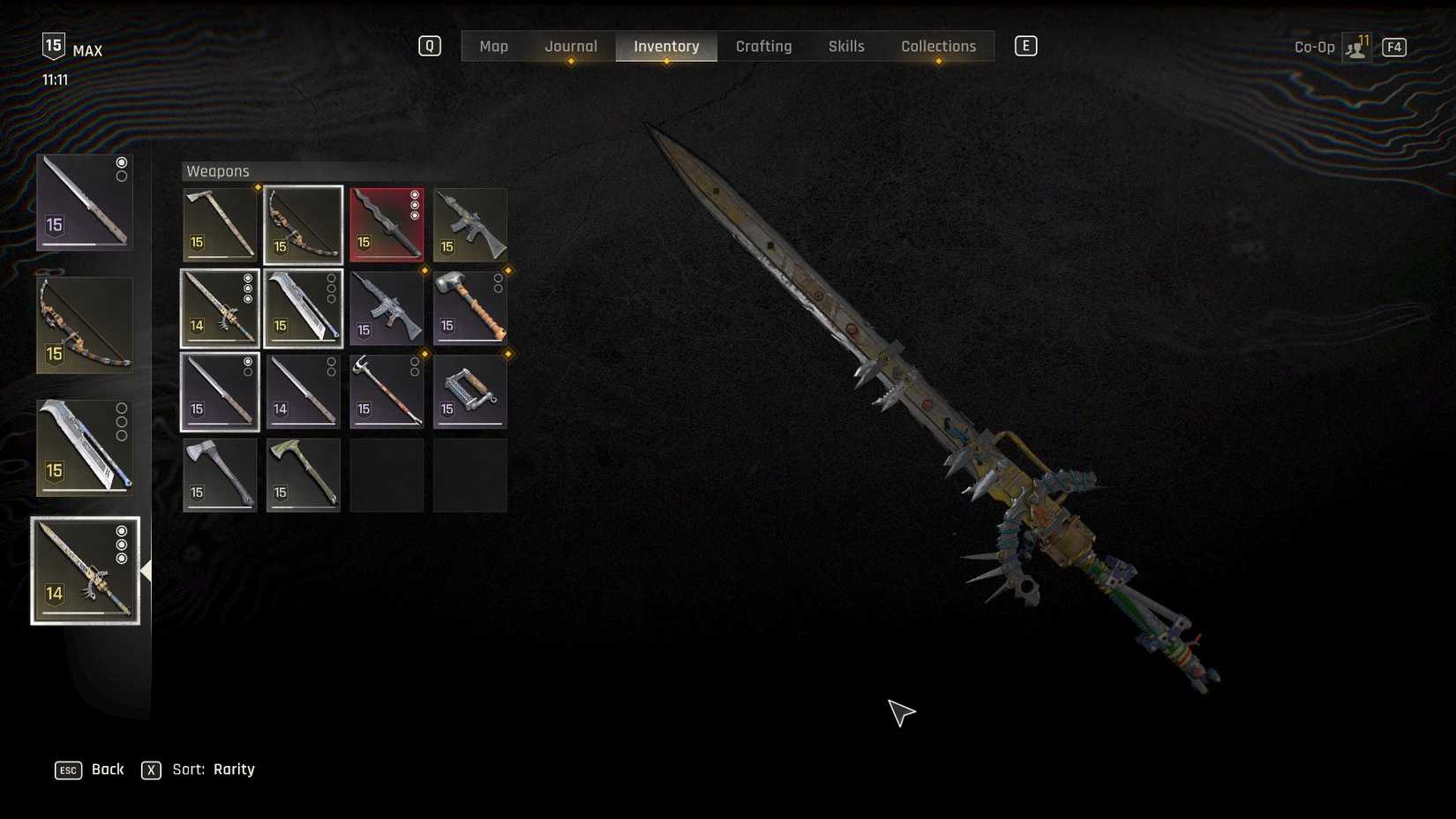 Weapon with low durability Dying Light The Beast
