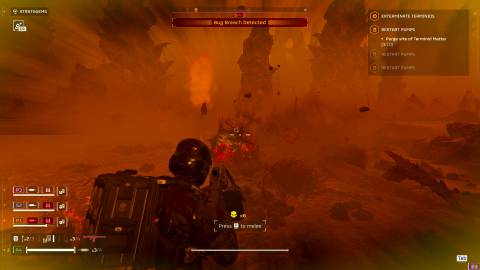 HD2 Machine Gun vs Rupture Strain