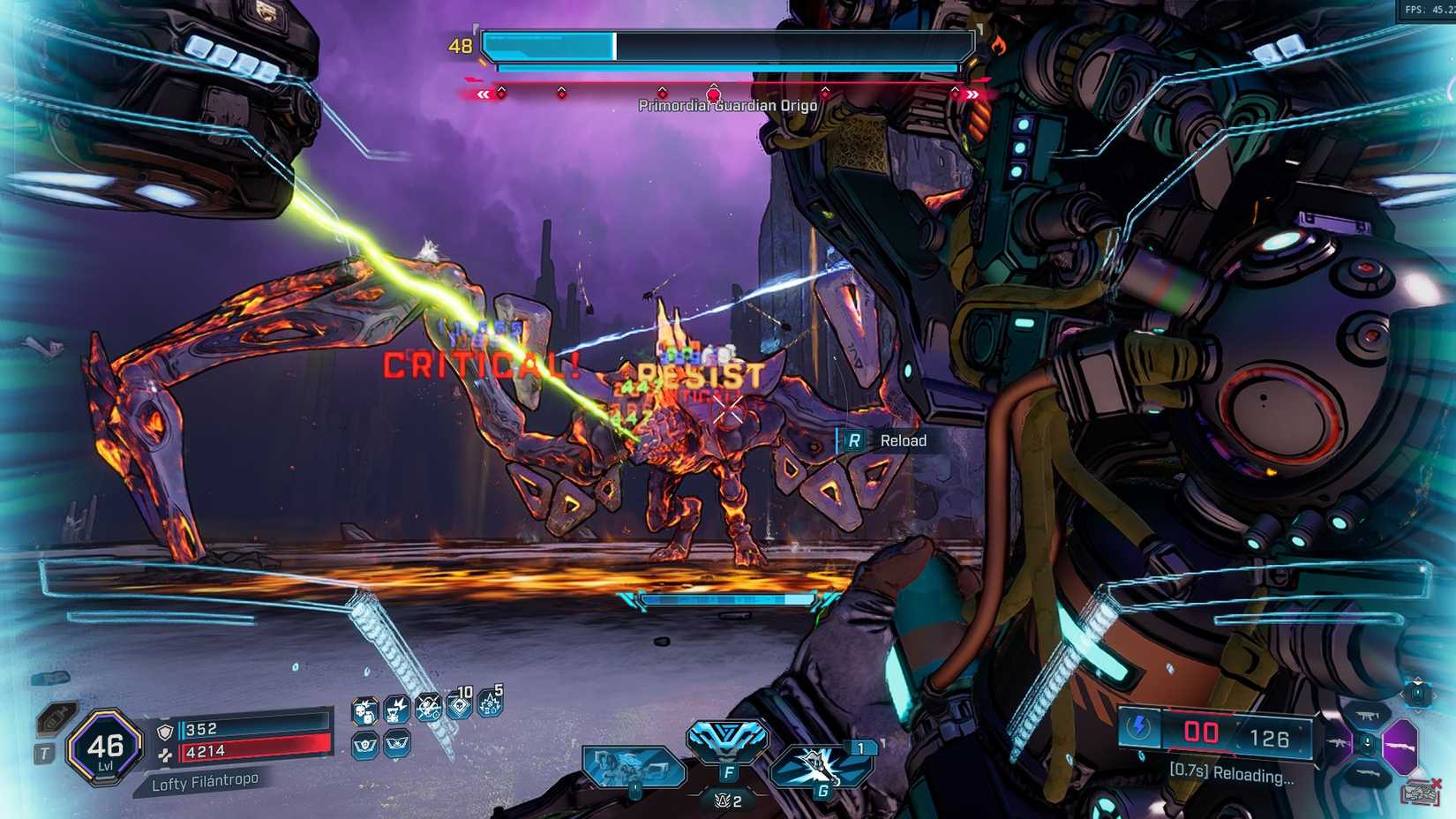 BL4 Origo Fire Mode