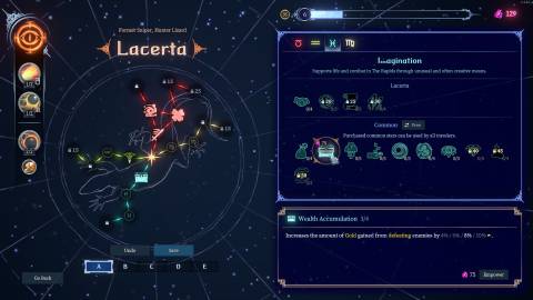 Shape of Dreams Gold Gain upgrade