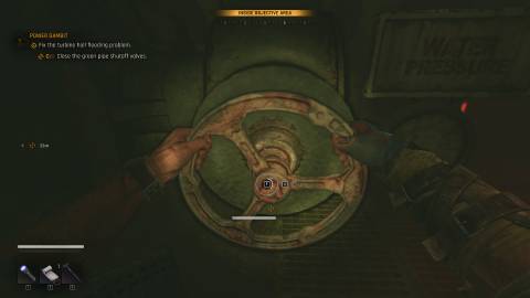 Dying Light The Beast Power Gambit flooded turbine valve