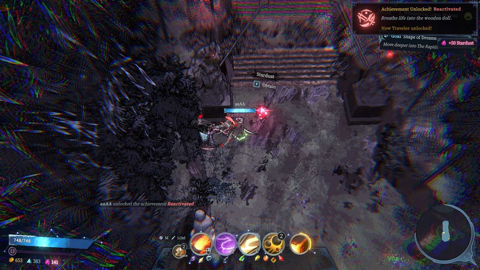 Shape of Dreams Reactivated Achievement