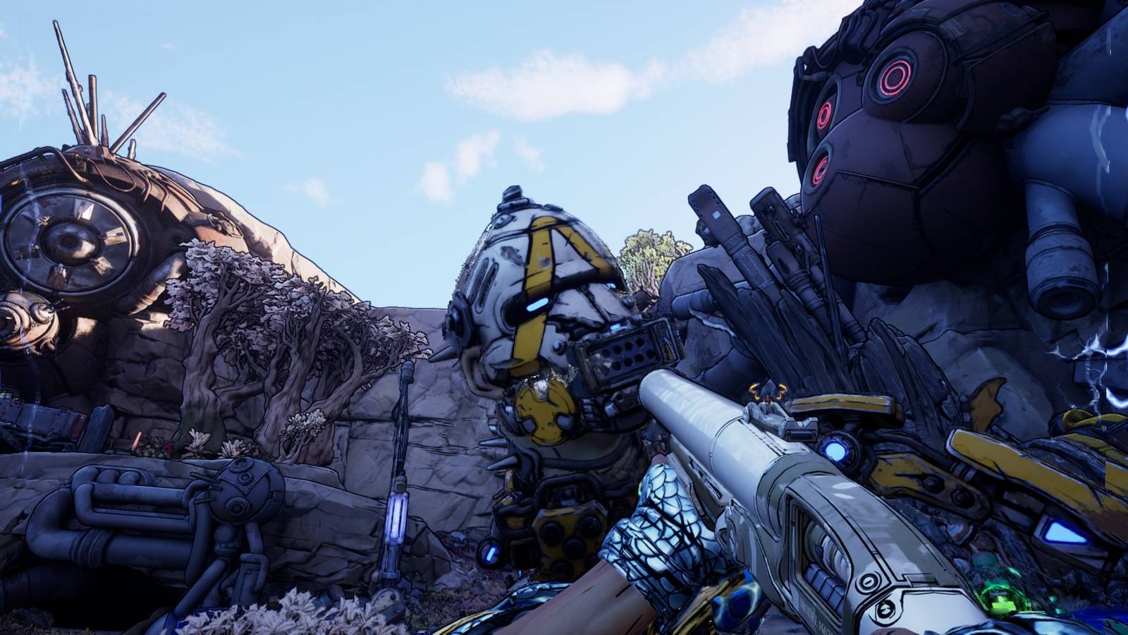 BL4 Sidney Pointylegs boss no hud