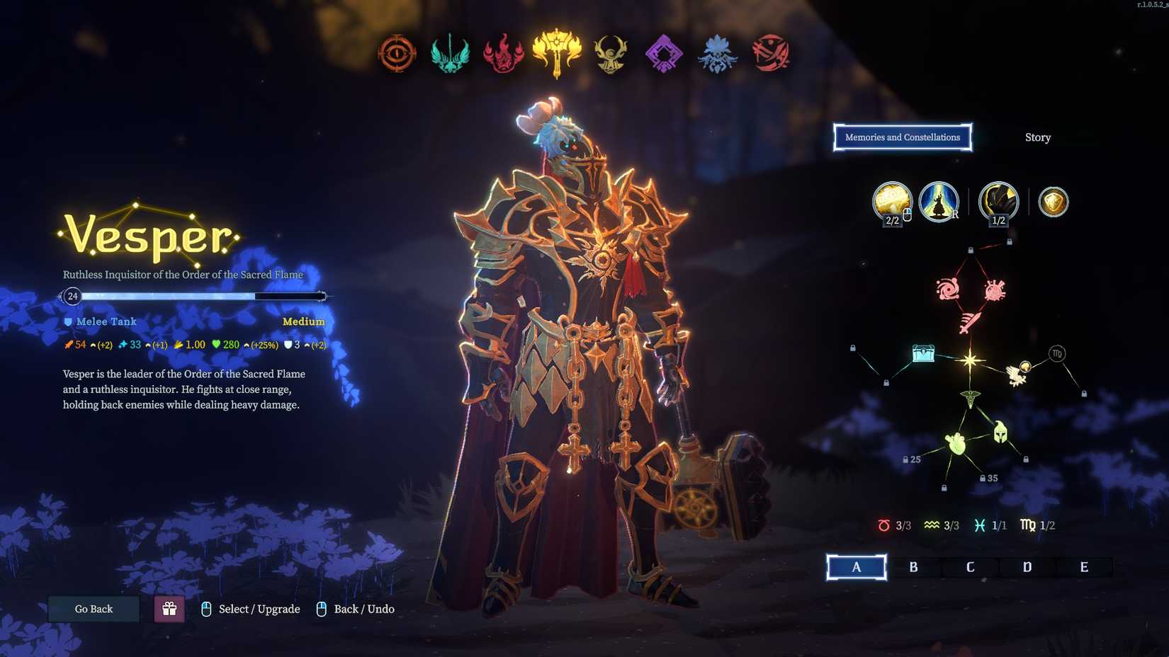 Shape of Dreams Vesper