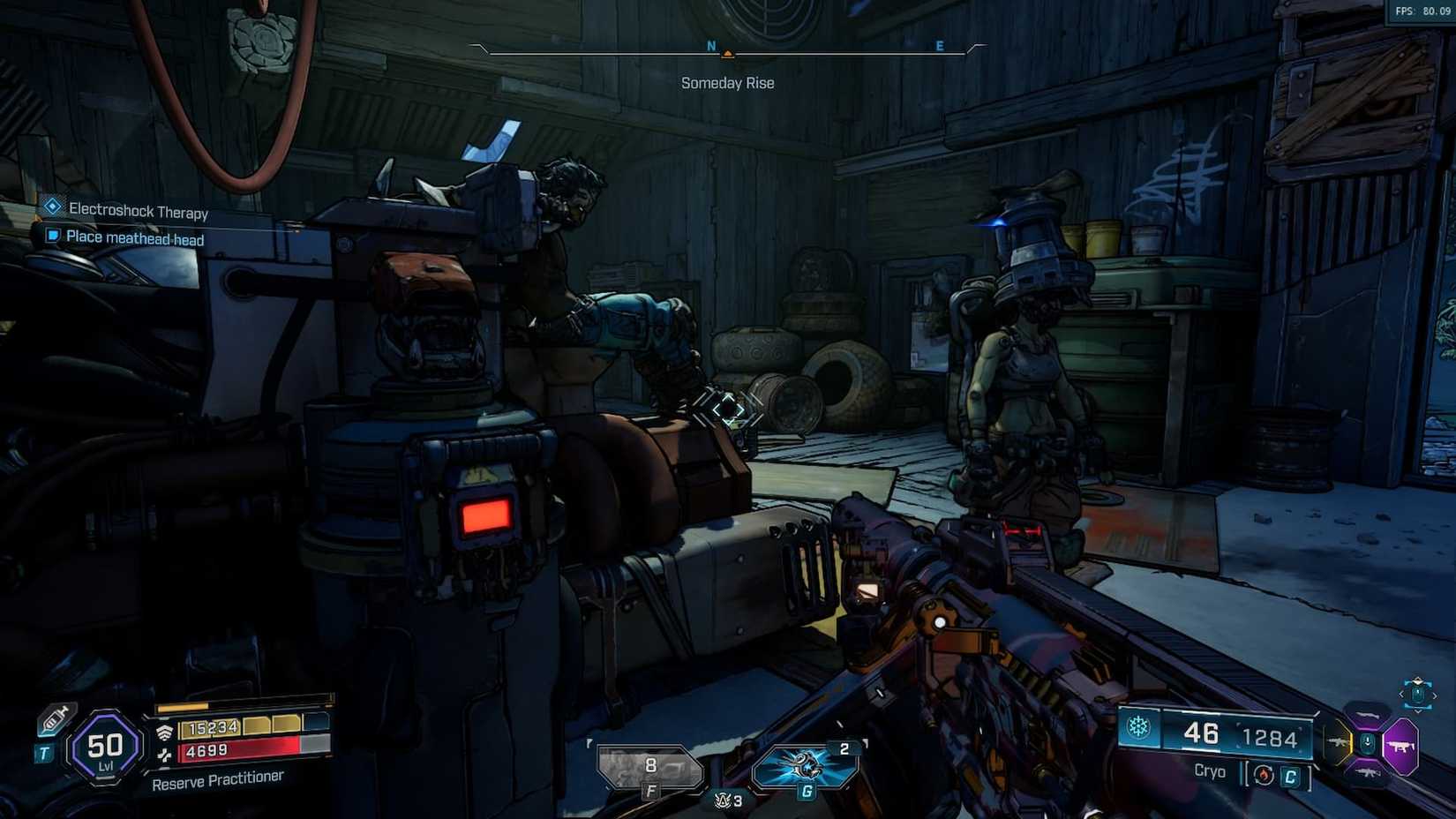 BL4 Electroshock Therapy Meathead on machine