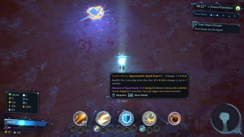 Shape of Dreams Upgrading Skill