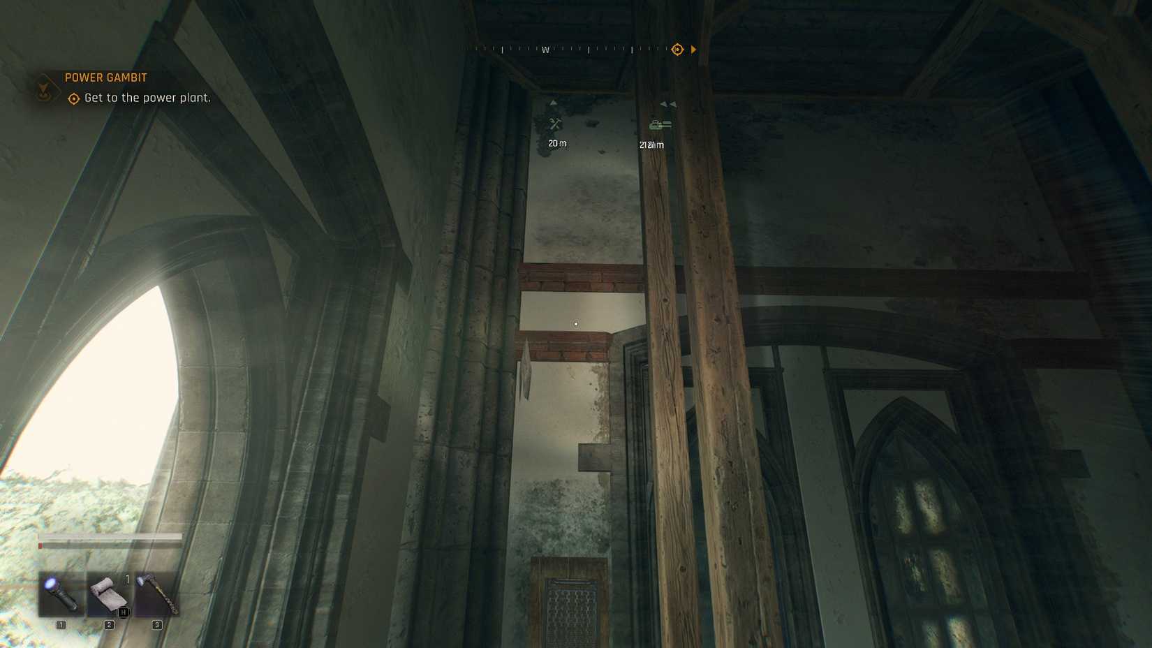 Dying Light: The Beast Library Tower Brick Ledges