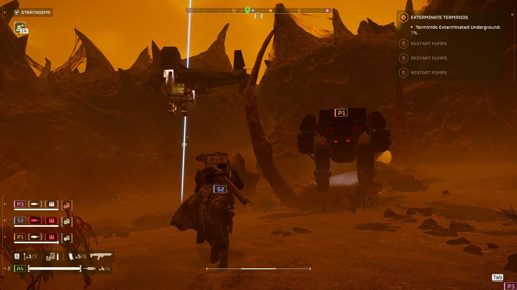 HD2 Mechs on Hive World