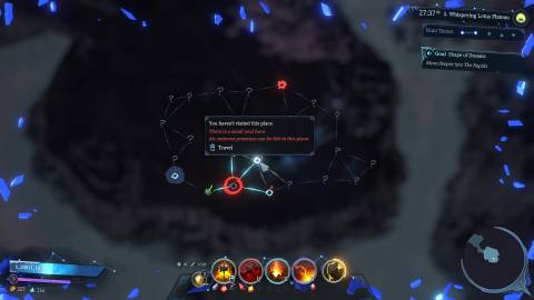 Shape of Dreams Shell Small Soul on map