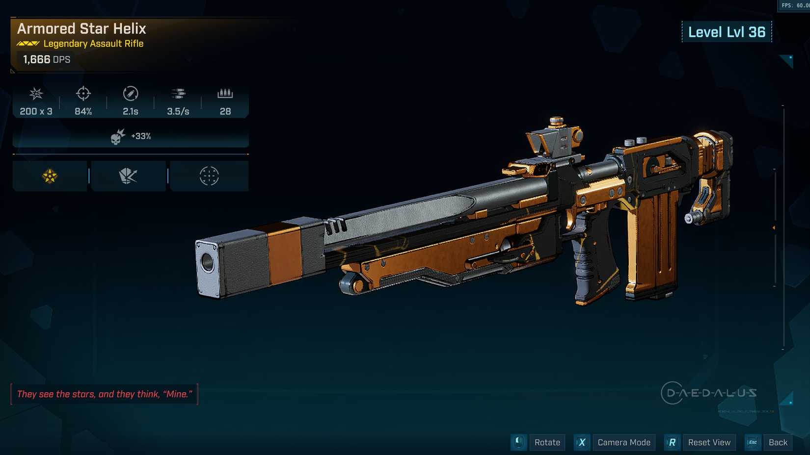 BL4 Daedalus Star Helix 