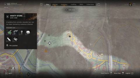 Dying Light: The Beast Scavenger chest piece map location